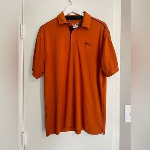 Under Armour Polo - Orange Athletic Shirt